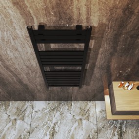 Gamma Artic, vykurovacie teleso 500x1200 mm, 480 W, čierna matná, GMA-ARCT-12050-BK