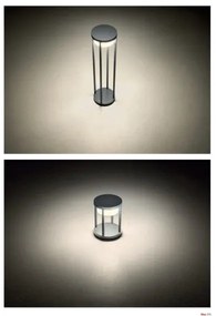 Redo 90676 - LED vonkajšie svietidlo MAX LED/15W/230V 2700K 80 cm IP65 antracitové