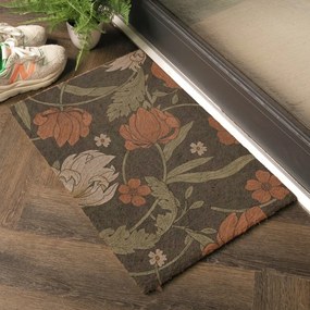 Rohožka z kokosového vlákna 60x90 cm William Morris Rose – Artsy Doormats
