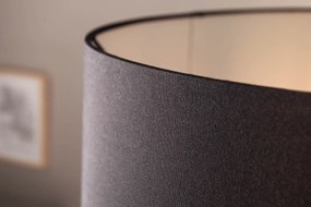 Stojacia lampa Rousilique 180cm čierne naplavené drevo