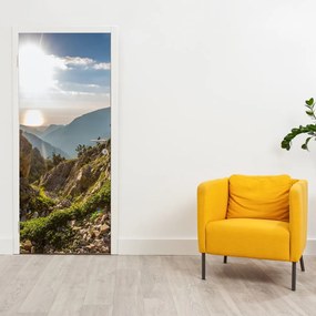 Fototapeta na dvere - Hora Olympus (95x205cm)