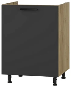 Dolná skrinka Vento DK-60/82, dub kraft / antracit