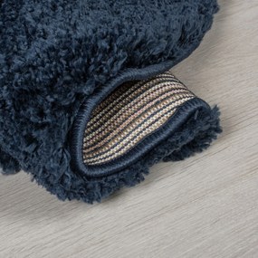 Kusový koberec Shaggy Teddy Navy, 120x170, modrá, obývacia izba, Flair Rugs