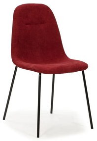 Červené jedálenské stoličky v súprave 4 ks Renne – Marckeric