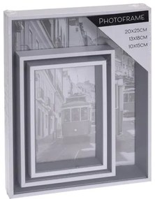 Sada fotorámčekov Berlin, 3 ks, čierna