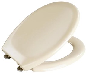 WENKO 18760100-WC sedadlo OTTANA 37,5x44,5 cm béžové/strieborné
