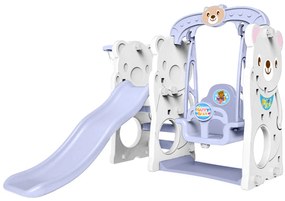 Záhradná šmykľavka 3v1 s medvedíkom ZOG.CHD-161W