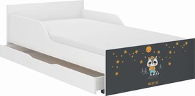 Wooden Toys Detská posteľ PUFI 180x90 BORSUK