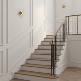 Toolight Toolight, LED nástenné svietidlo 3,6W, 500lm, APP1794-W, zlatá matná, OSW-04362