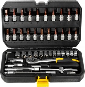 CROWNMAN Box na náradie pre nástrčné kľúče, 46 kusov