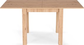 Vintino Rozkladací jedálenský stôl FELIX 80-160 cm – dub artisan