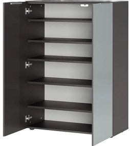 Sivá skrinka na topánky Genova - Germania