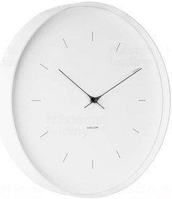 Dizajnové nástenné hodiny Karlsson 5707WH