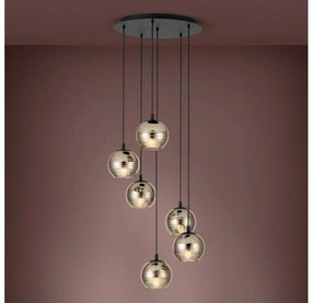 Eglo 39687 - Luster na lanku LEMORIETA 6xE27/40W/230V