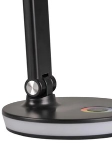 LED RGBW Stmievateľná dotyková stolná lampa NEPTUN LED/7W/230V čierna