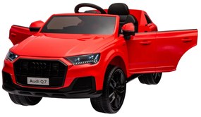 Elektrické auto Audi Q7 NEW LIFT RAMIZ PA.HL678 - červené