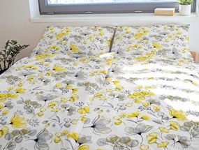 Polášek Krepové obliečky Lístky - 70 x 90 cm