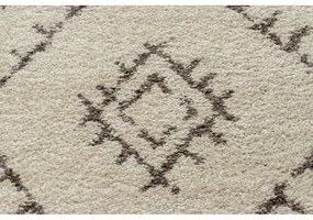 Kusový koberec Shaggy  Eza krémový 70x300cm