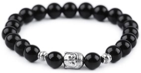 Dámsky náramok Buddha - Obsidián