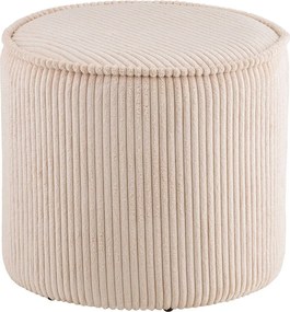 Béžový menčestrový taburet Taupo – House Nordic