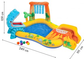 Nafukovací bazén Dinosaur Play Center INTEX 57444