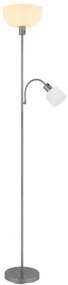 Globo 59947 - Stojacia lampa HINTON 1xE27/40W/230V + 1xE14/25W