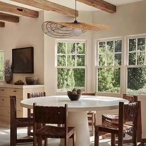 Toolight Toolight, závesné stropné svietidlo 80cm, 1xE27, APP1740-1C, čierna-hnedá, OSW-06063