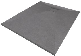 Erga Oldaf, SMC obdĺžniková sprchová vanička 120 x 90 cm, šedá matná, ERG-GMA-OL-90120G