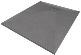 Erga Oldaf, SMC obdĺžniková sprchová vanička 120 x 90 cm, šedá matná, ERG-GMA-OL-90120G
