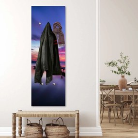 Gario Vešiak na stenu Večer pri jazere Rozmery: 25 x 70 cm