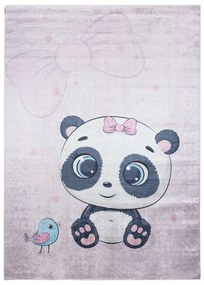 Detský koberec s motívom rozkošnej pandy