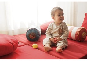 Zamatový detský vankúšik Stripes – Playmobil