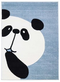 Dekorstudio Detský koberec BEAUTY modrá panda Rozmer koberca: 160x230cm