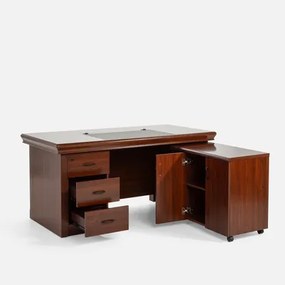 Písací stôl s kontajnerom MONARCHE 160 cm