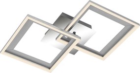 Brilo - LED Stmievateľný prisadený luster FRAME 2xLED/11W/230V
