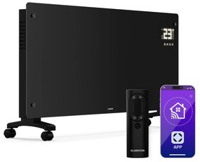 Klarstein Bornholm konvektor | 3000 W | 30 m² | Výkonný a štýlový | 105 cm x 51 cm