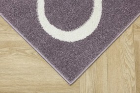 Koberec Lima M180A fialový / krémový