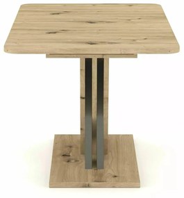 Rozkládací jídelní stůl Exel 140/180 cm dub artisan/antracit