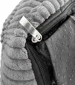 Pelech pre psa / mačku M - Menčester gaučík - svetlá sivá