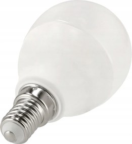 SADA 6x LED žiarovka G45 E14 8W 705lm - studená biela