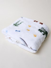 Detská deka do postieľky mikroplyš Exclusive 80 × 100 cm – Dinosaury