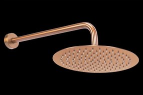 Rea Lungo, sprchový set pod omietku s dažďovou hlavovou a ručnou sprchou, medená matná, REA-P8809