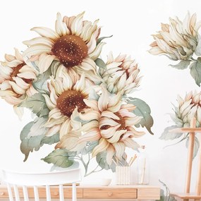 Gario Nálepka na stenu Sunflower - úžasné slnečnice