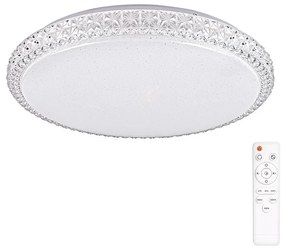 LED Stmievateľné stropné svietidlo IRINA LED/48W/230V s diaľkovým ovládačom