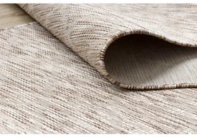 Behúň SIZAL PATIO model 3069 ploché tkanie , Marocká mriežka, prirodzené / béžová Veľkosť: 116 cm
