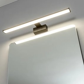 Brilagi - LED osvetlenie zrkadla do kúpeľne VESTRA LED/12W/230V 60 cm IP44 čierna