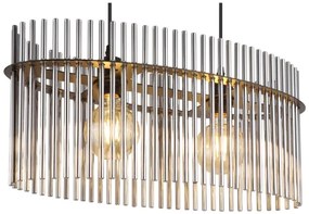 Globo 15698H3 - Luster na lanku GORLEY 2xE27/60W/230V čierna