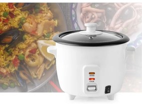 Nedis KARC06WT - Ryžovar 300W/230V 0,6l biela