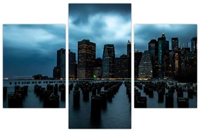 Obraz - Pohľad na mrakodrapy New Yorku (90x60 cm)