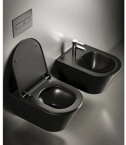 Sapho - Závesné WC AVVA keramika/čierna